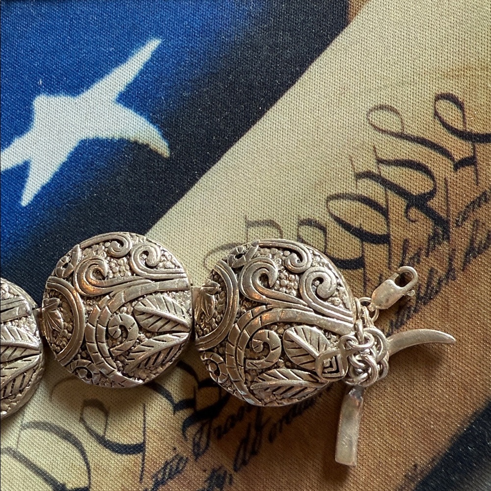 Silpada Silver Intricate Bracelet - Picture 4 of 7